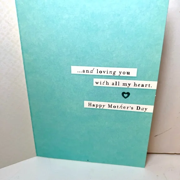 5 Happy Mother’s Day Hallmark Greeting Cards Flowers Puppy Dog Butterflies Birds - Picture 5 of 11